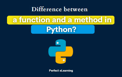 Difference between a function and a method in Python?